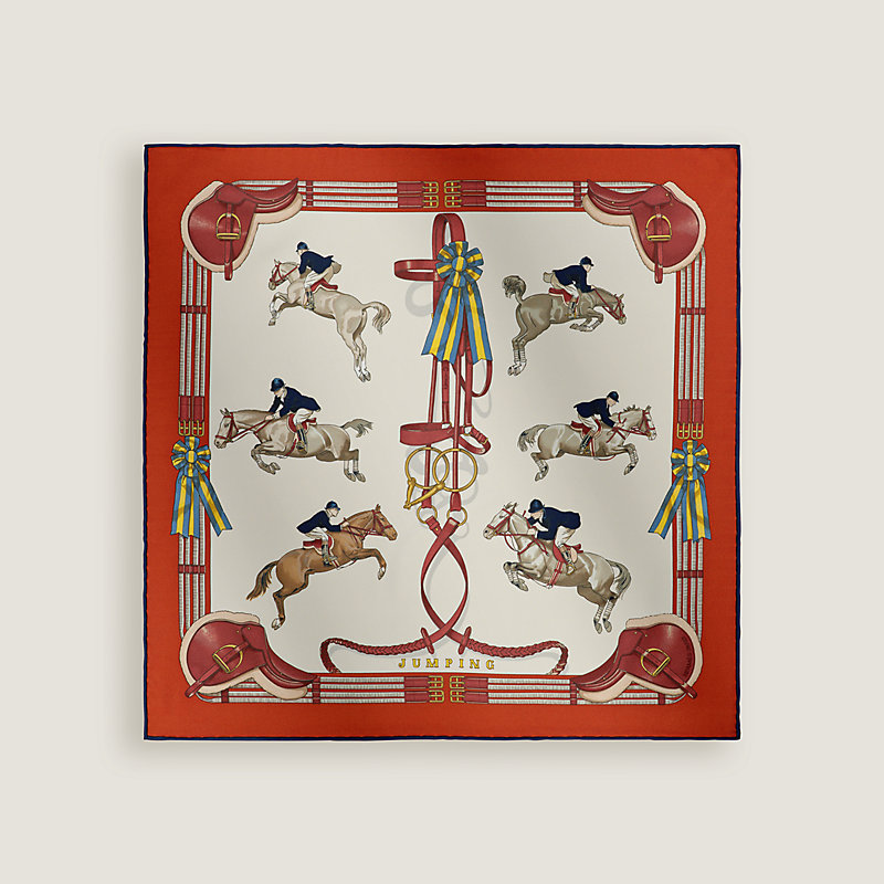 Jumping scarf 45 | Hermès Mainland China